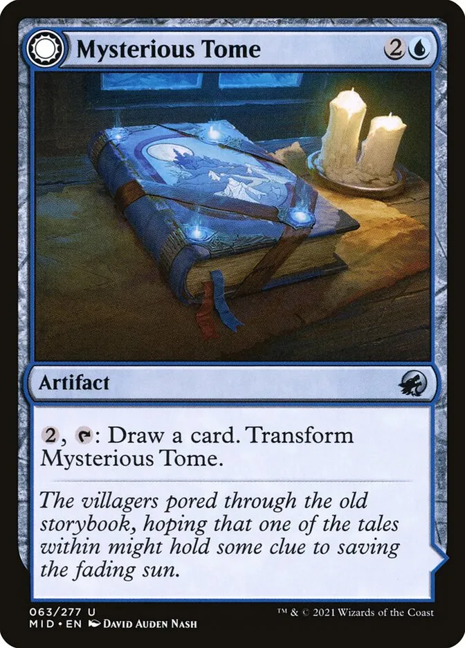 Mysterious Tome // Chilling Chronicle Front Face