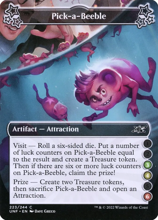 Pick-a-Beeble Front Face