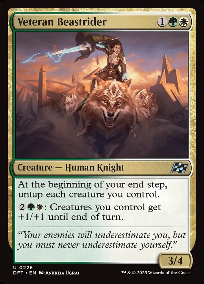Veteran Beastrider Front Face