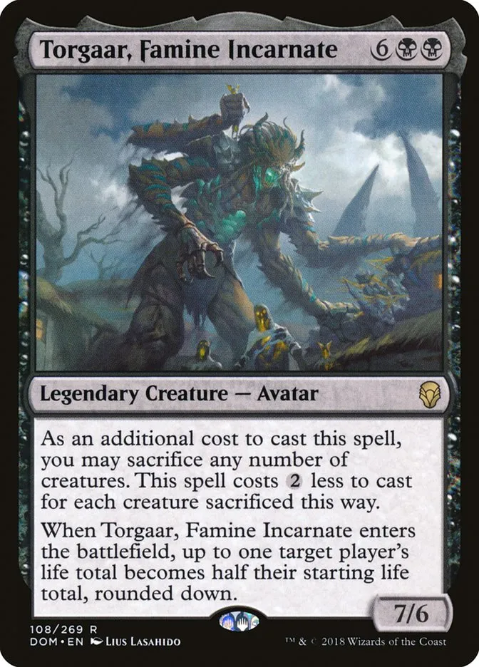 Torgaar, Famine Incarnate Front Face