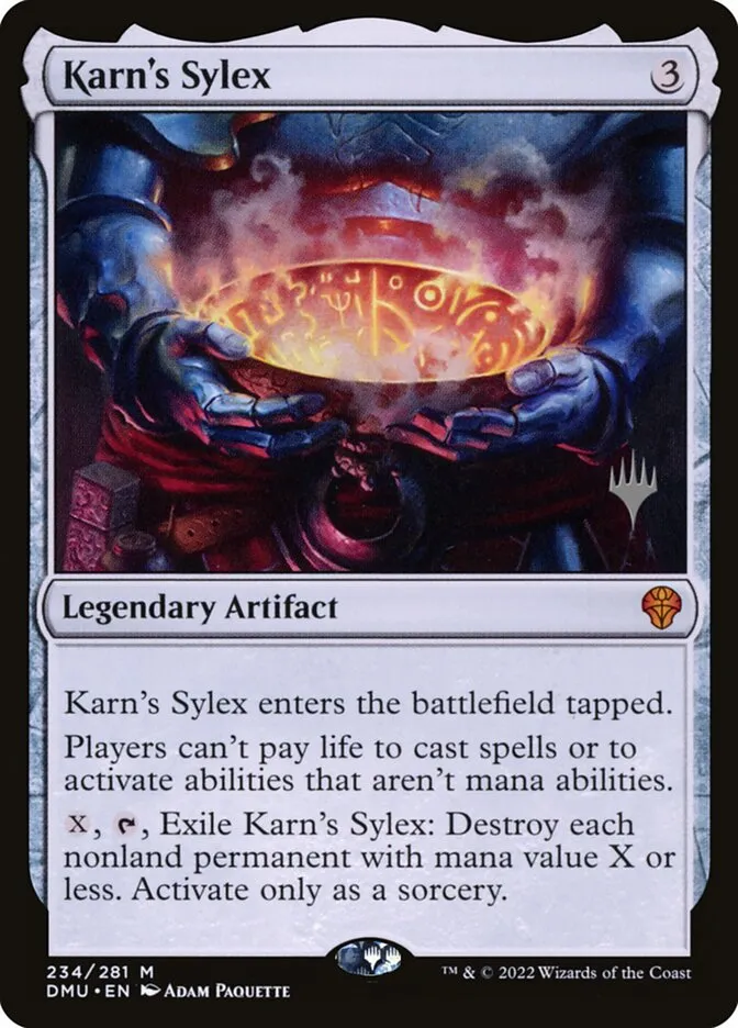 Karn's Sylex Front Face