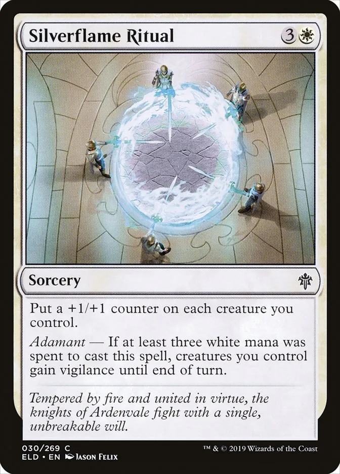 Silverflame Ritual Front Face