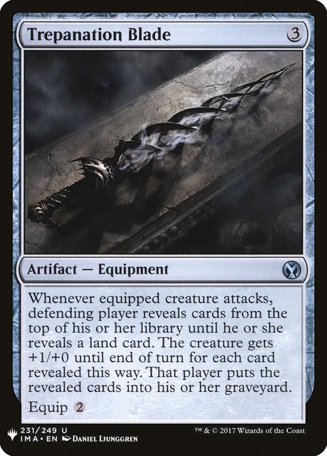 Trepanation Blade Front Face