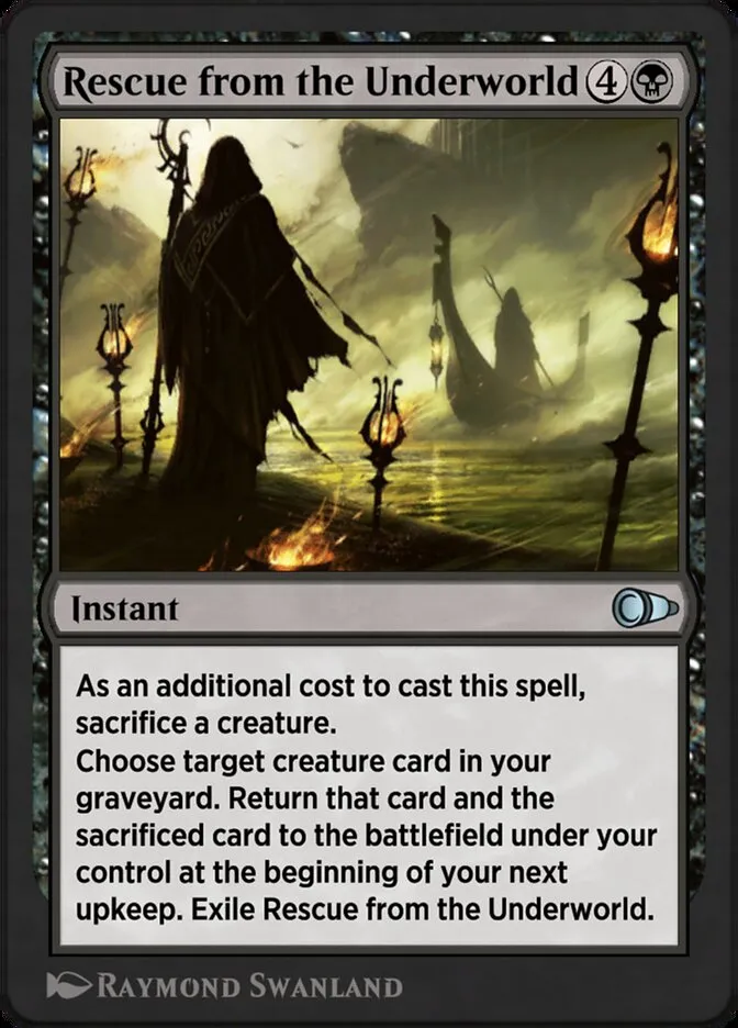 Rescue from the Underworld Front Face