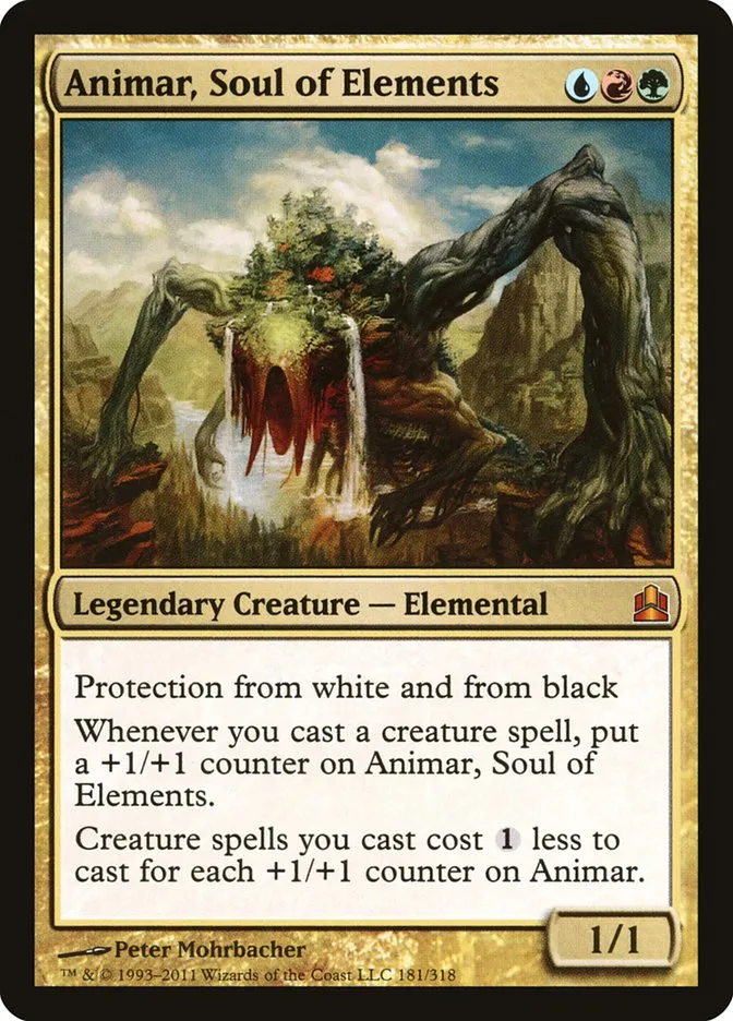 Animar, Soul of Elements Front Face
