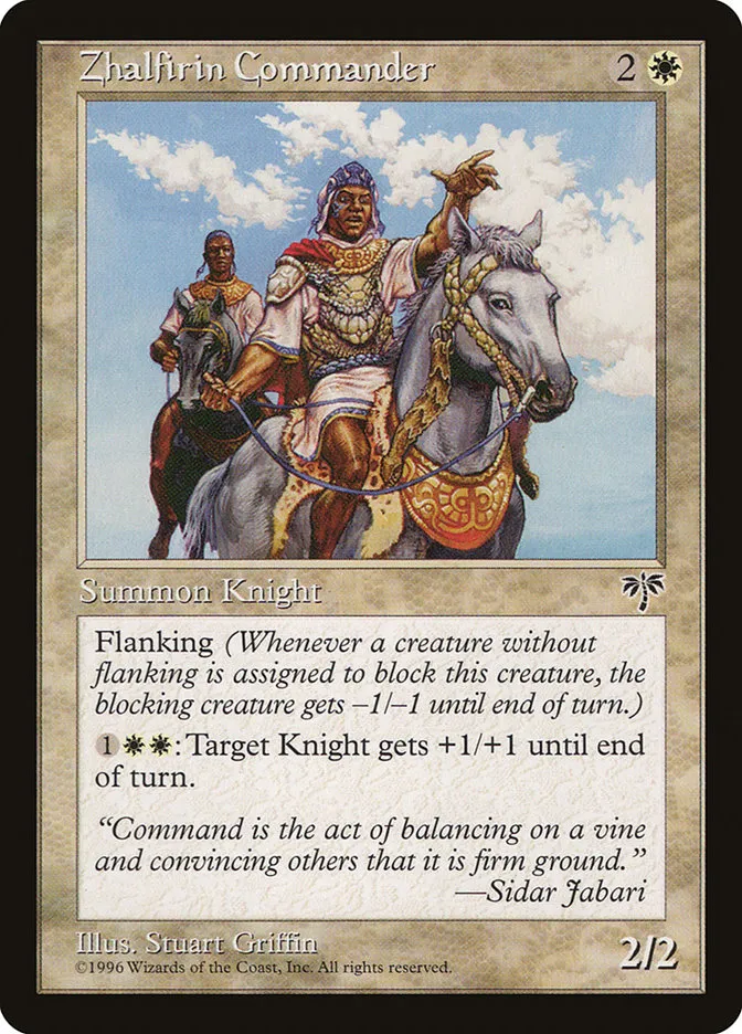Zhalfirin Commander Front Face