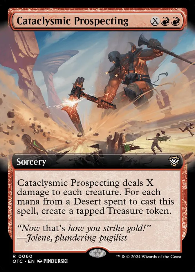 Cataclysmic Prospecting Front Face