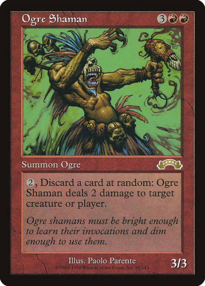 Ogre Shaman Front Face