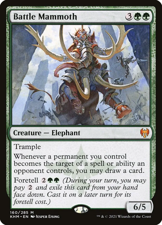 Battle Mammoth Front Face