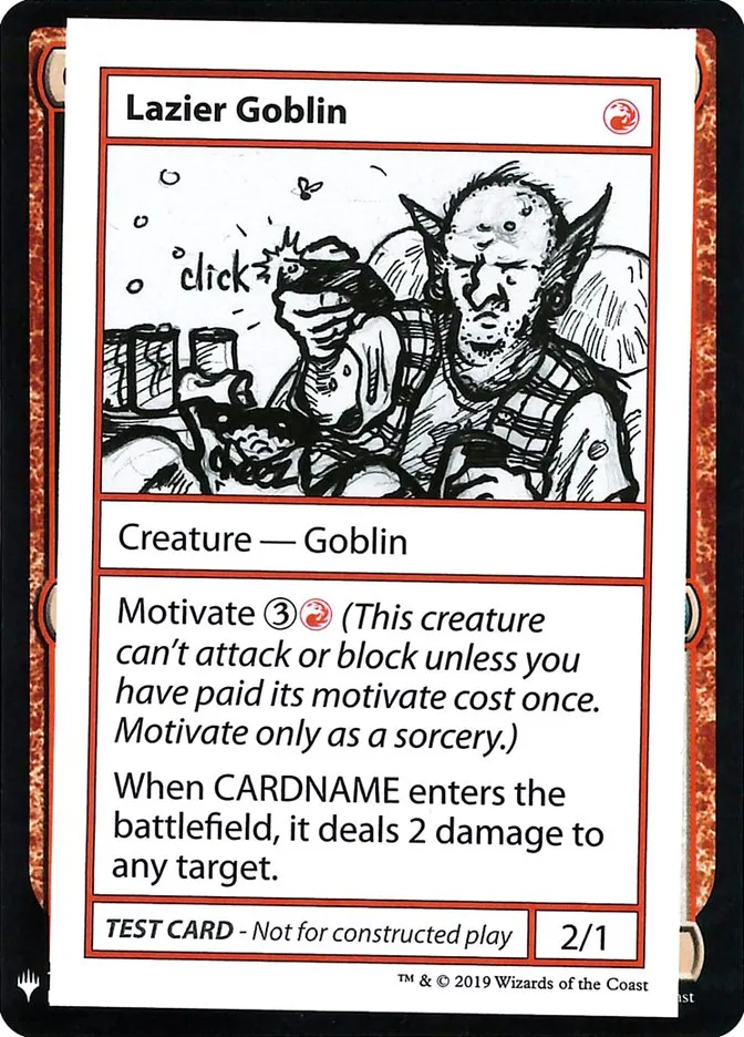 Lazier Goblin Front Face