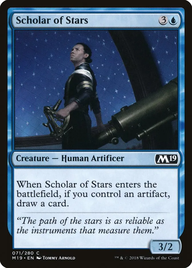 Scholar of Stars Front Face