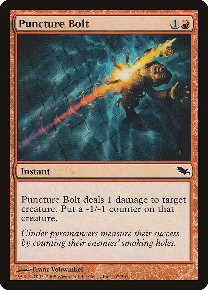Puncture Bolt Front Face