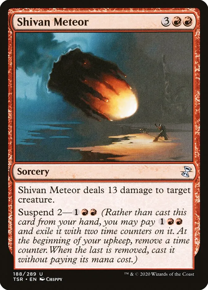 Shivan Meteor Front Face