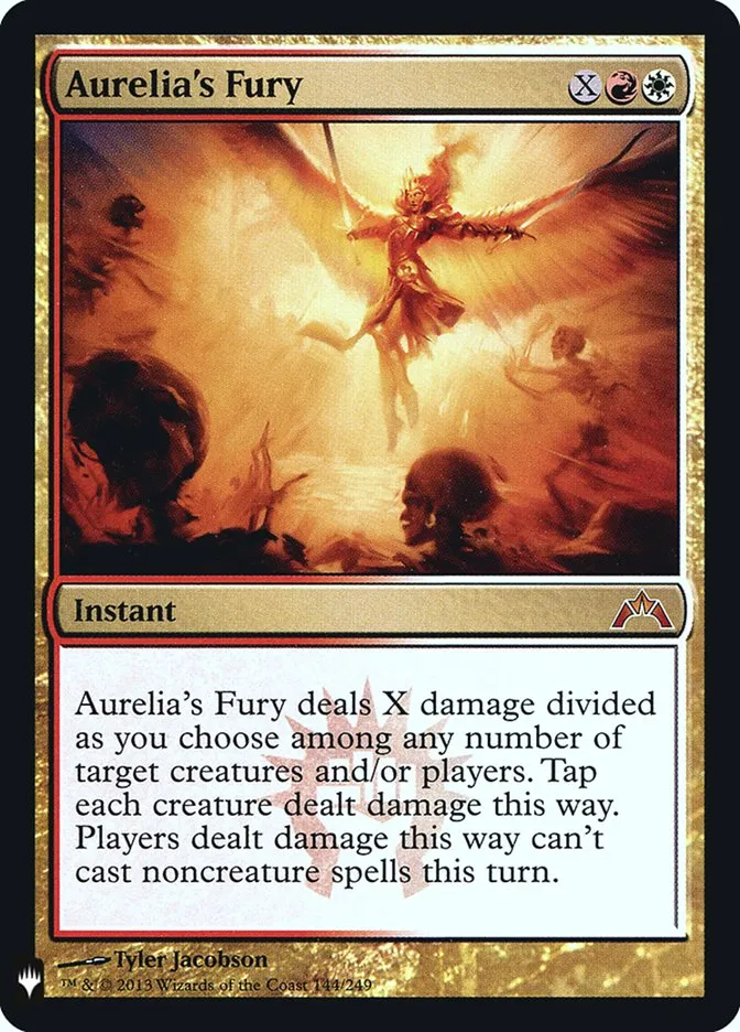 Aurelia's Fury Front Face