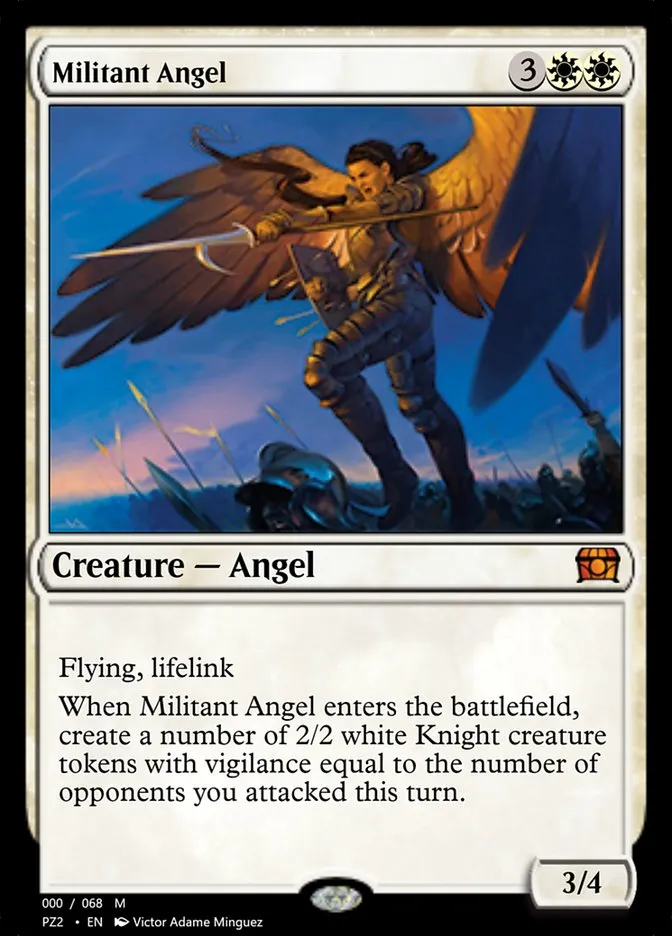 Militant Angel Front Face