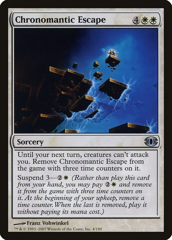 Chronomantic Escape Front Face