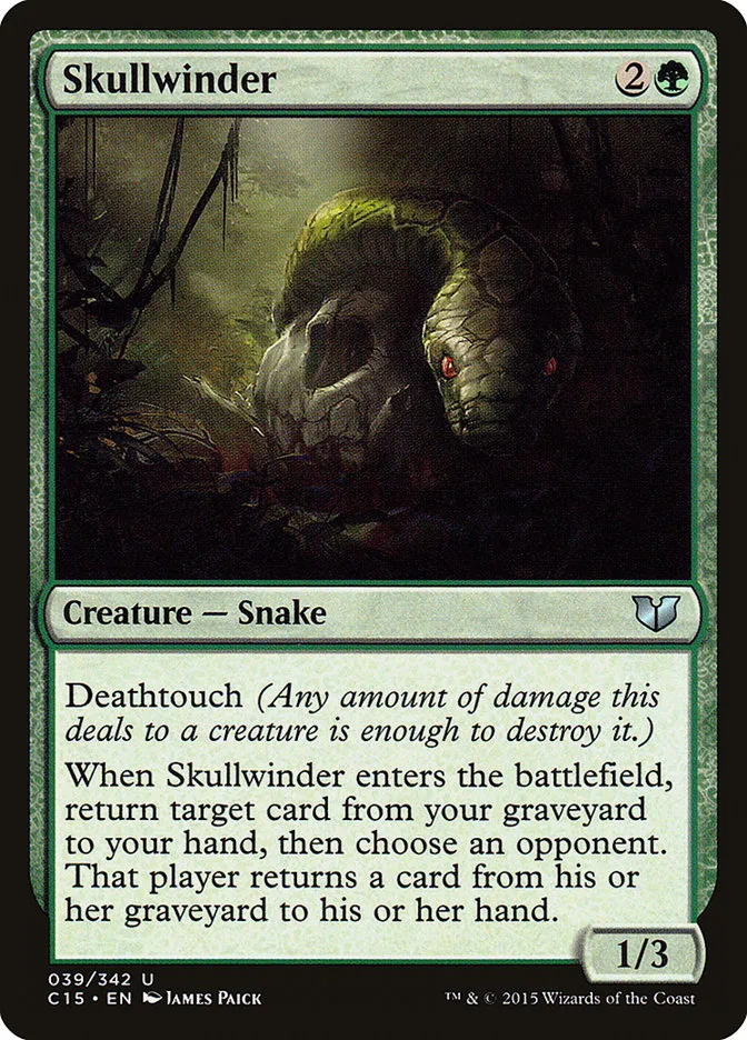 Skullwinder Front Face