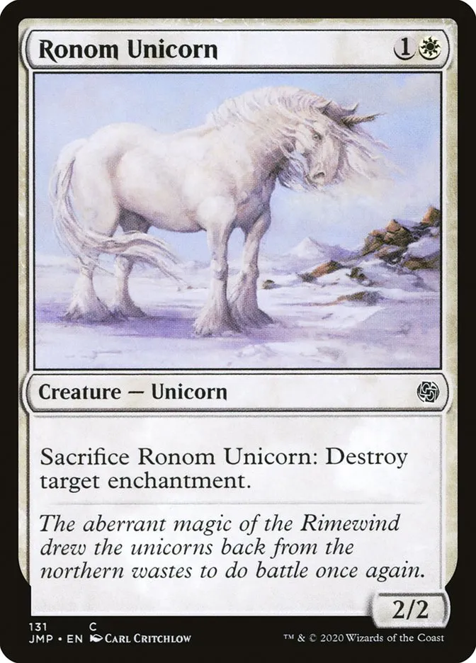Ronom Unicorn Front Face