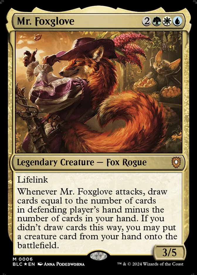 Mr. Foxglove Front Face