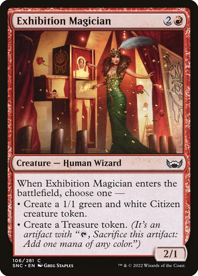 Exhibition Magician Front Face