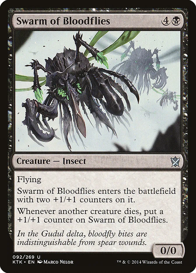 Swarm of Bloodflies Front Face