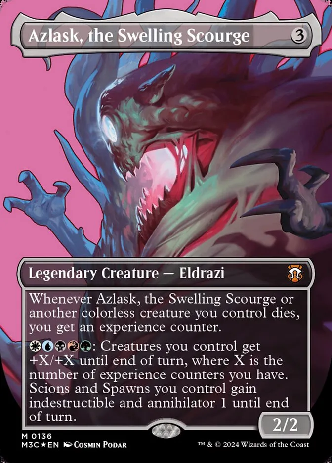 Azlask, the Swelling Scourge Front Face