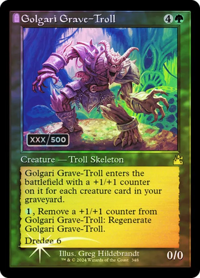 Golgari Grave-Troll Front Face