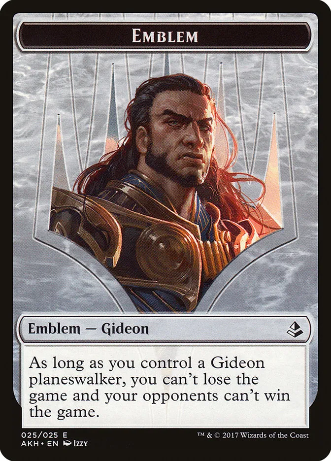 Gideon of the Trials Emblem Front Face