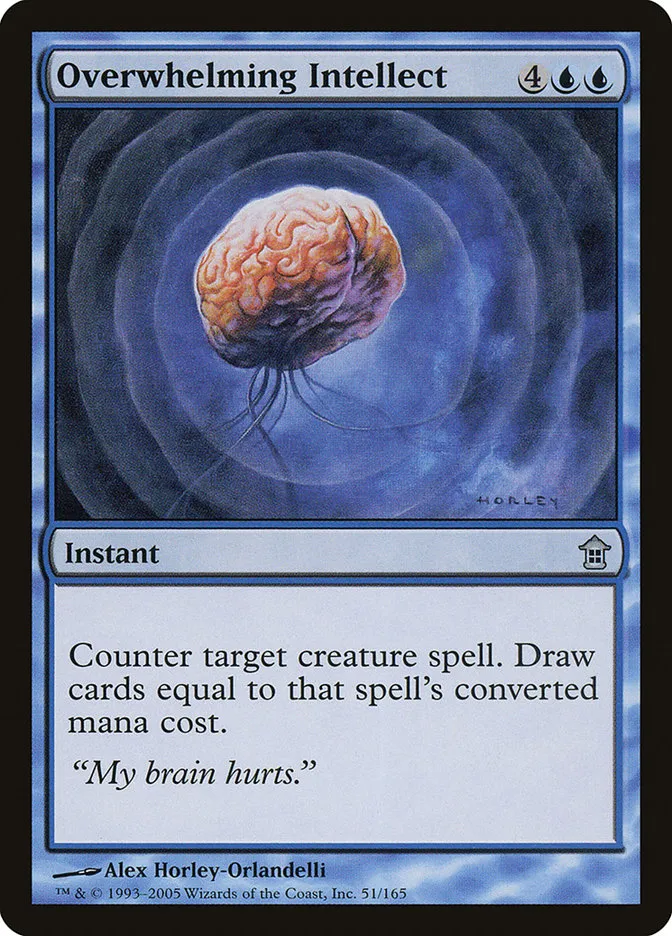 Overwhelming Intellect Front Face