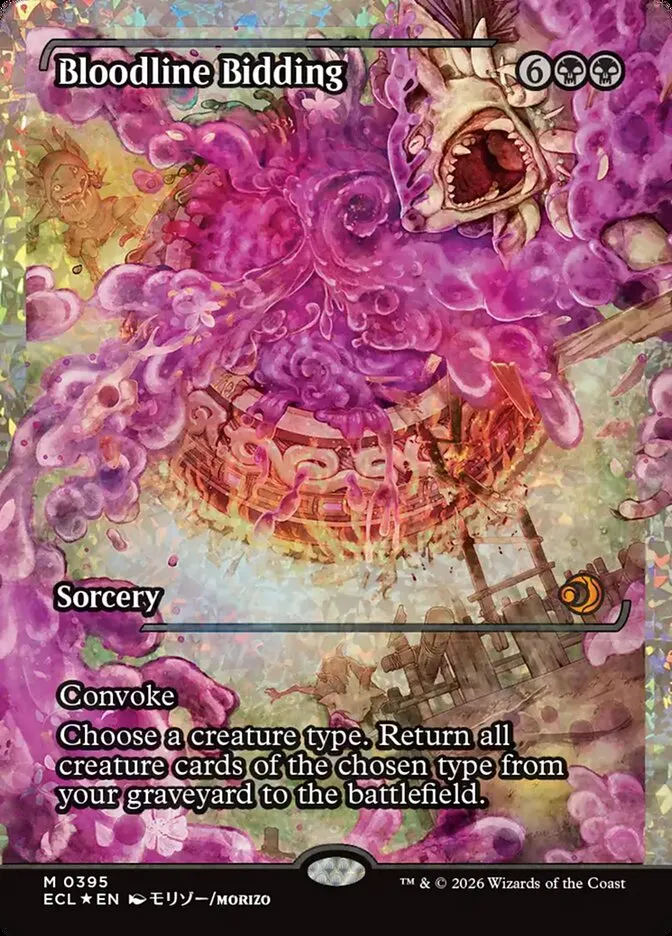 Bloodline Bidding Front Face