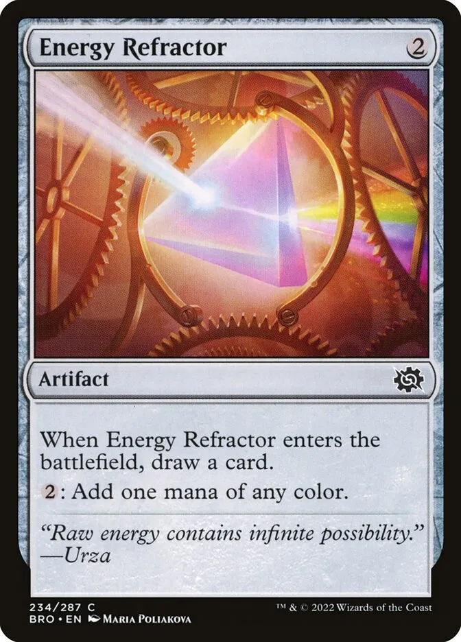Energy Refractor Front Face