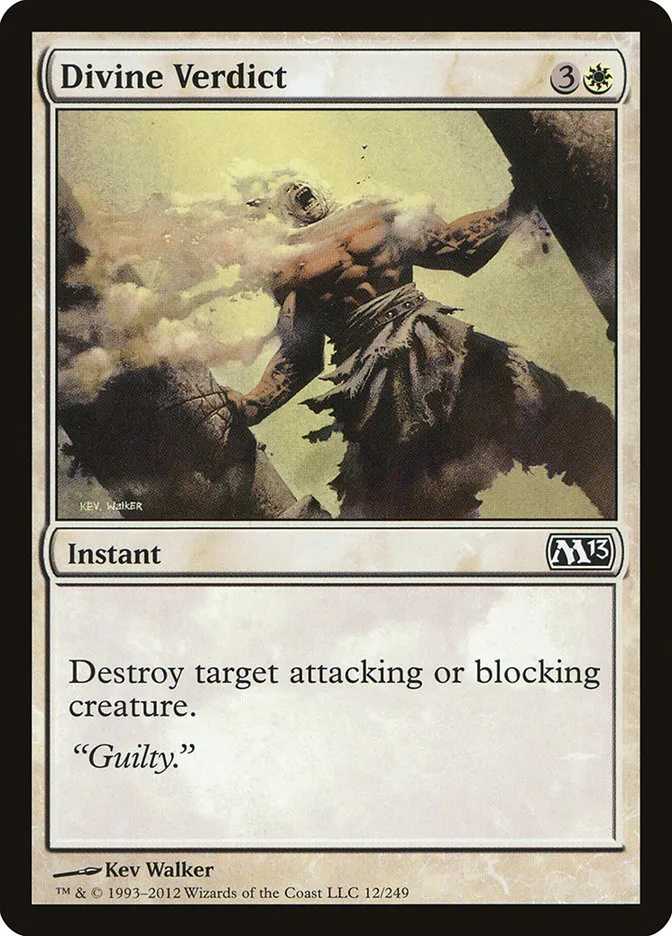 Divine Verdict Front Face