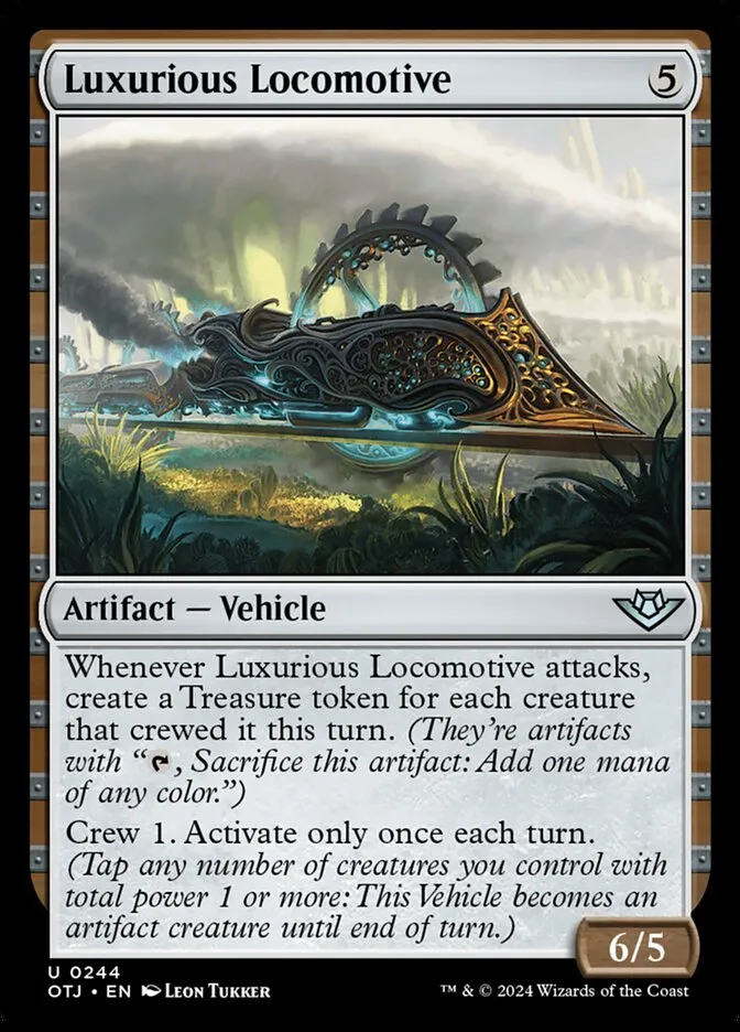 Luxurious Locomotive Front Face