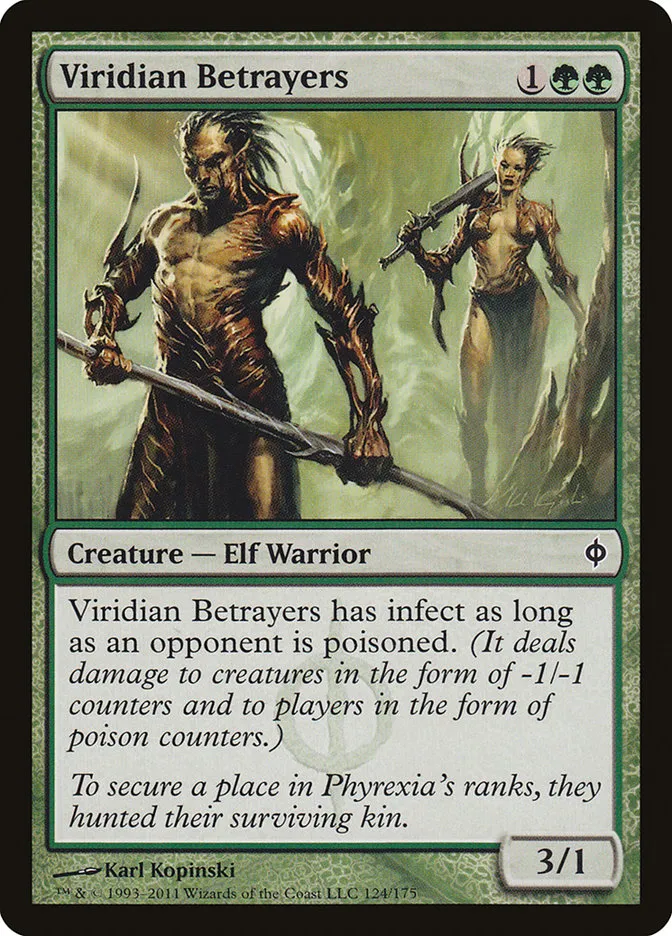 Viridian Betrayers Front Face