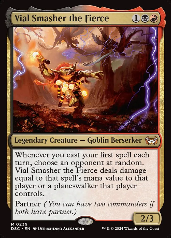 Vial Smasher the Fierce Front Face