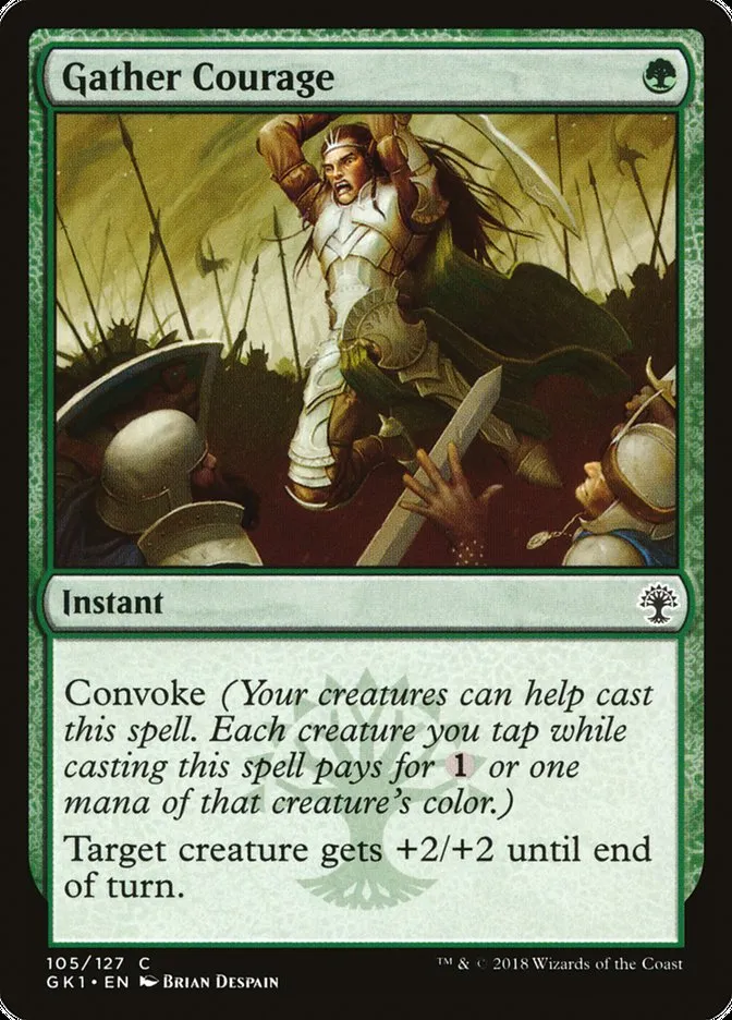Gather Courage Front Face