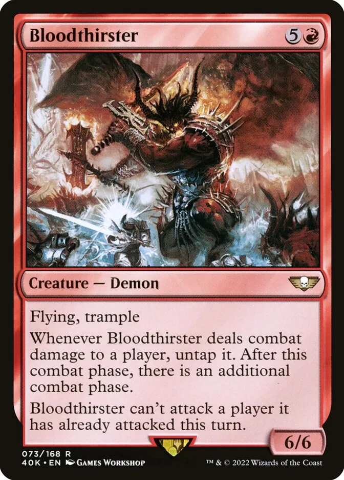 Bloodthirster Front Face