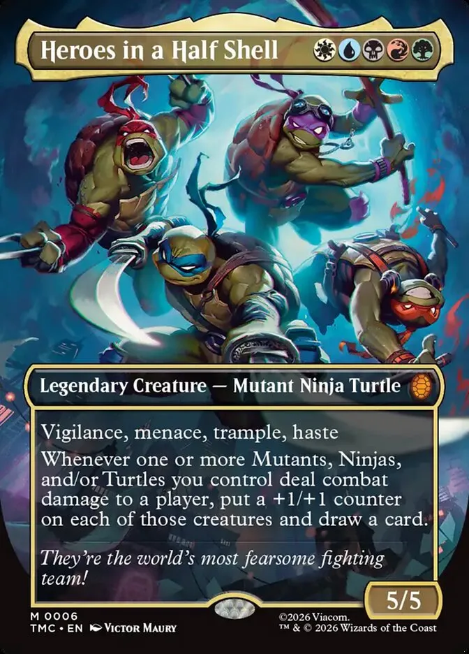Heroes in a Half Shell Front Face