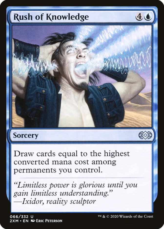 Rush of Knowledge Front Face