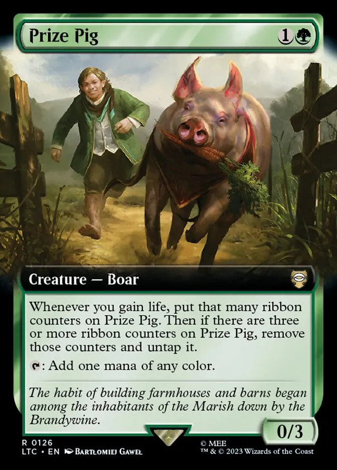 Prize Pig Front Face