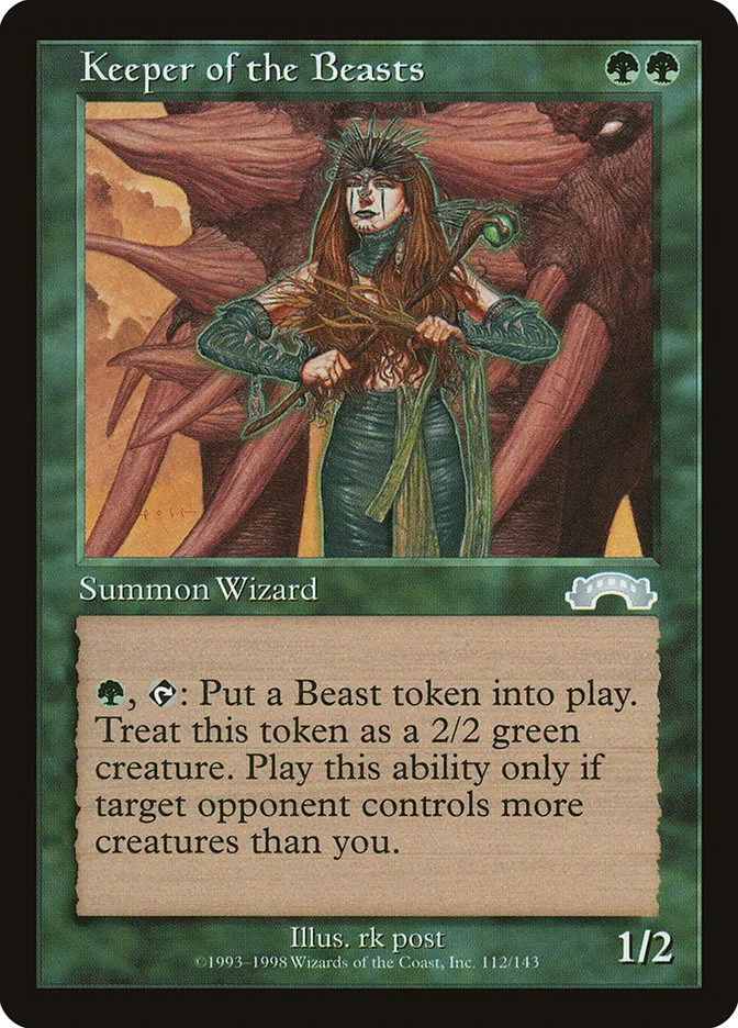 Keeper of the Beasts Front Face