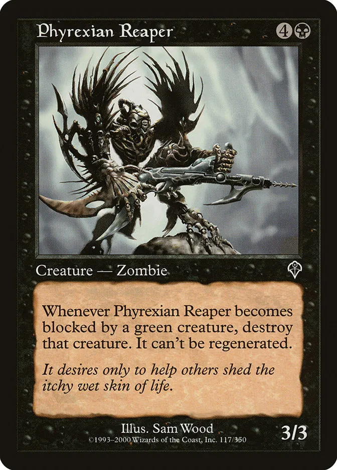 Phyrexian Reaper Front Face