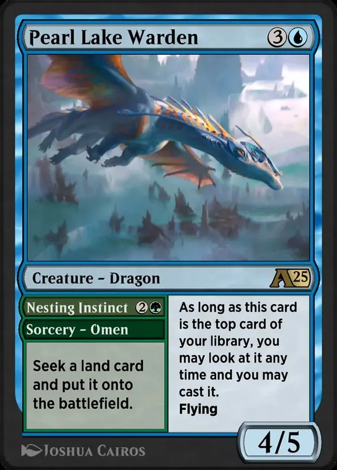 Pearl Lake Warden // Nesting Instinct Front Face