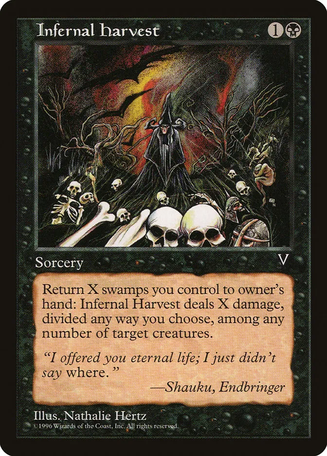 Infernal Harvest Front Face