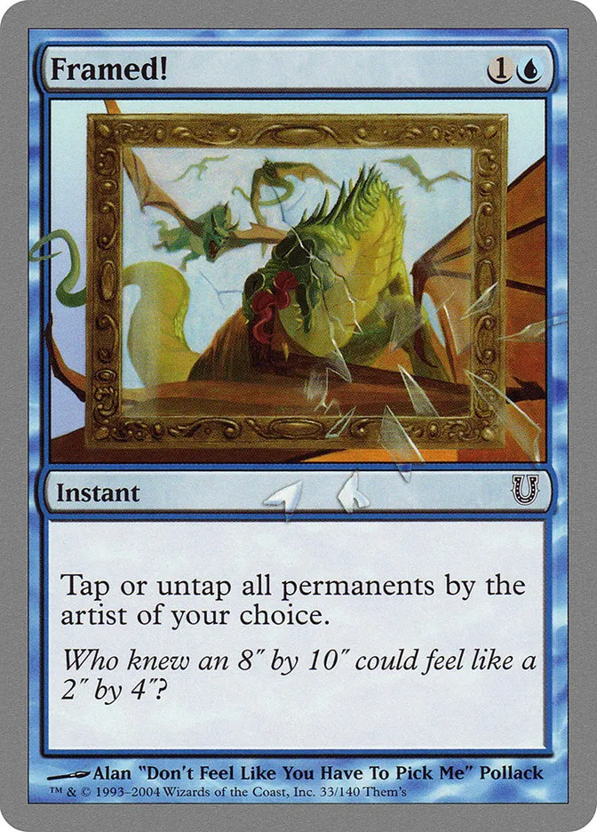 Framed! Front Face