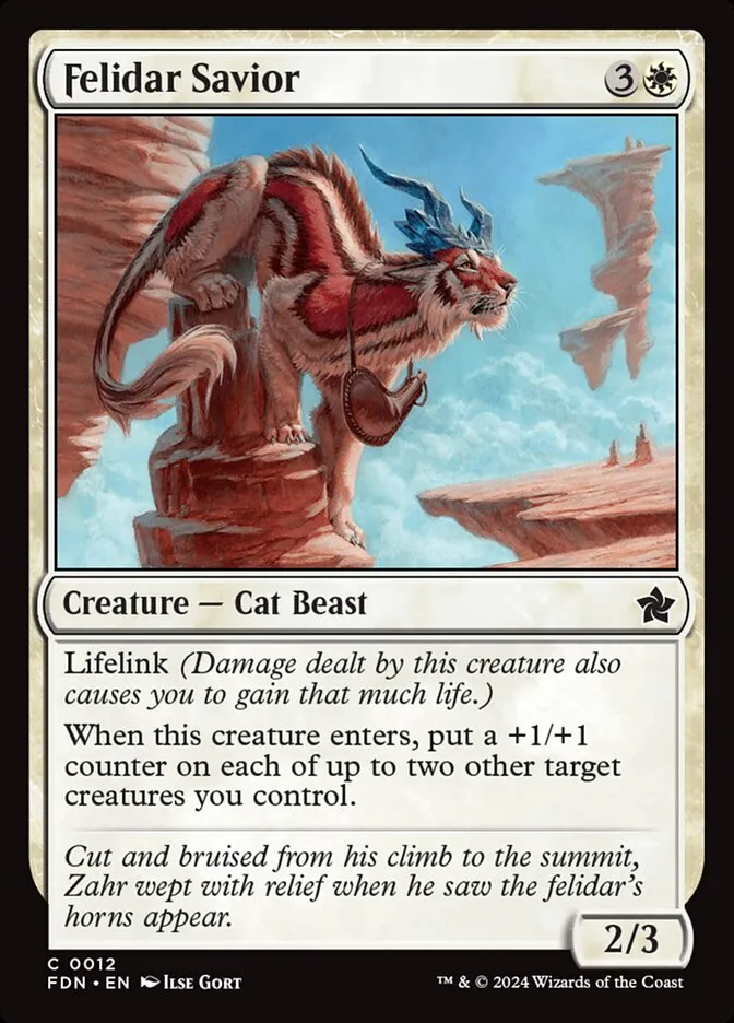 Felidar Savior Front Face