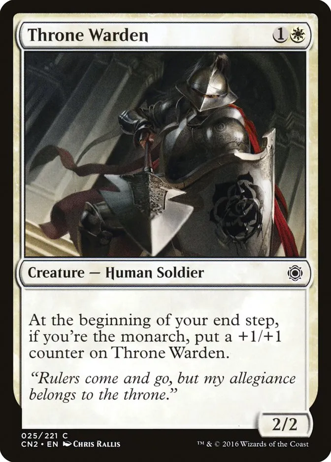 Throne Warden Front Face