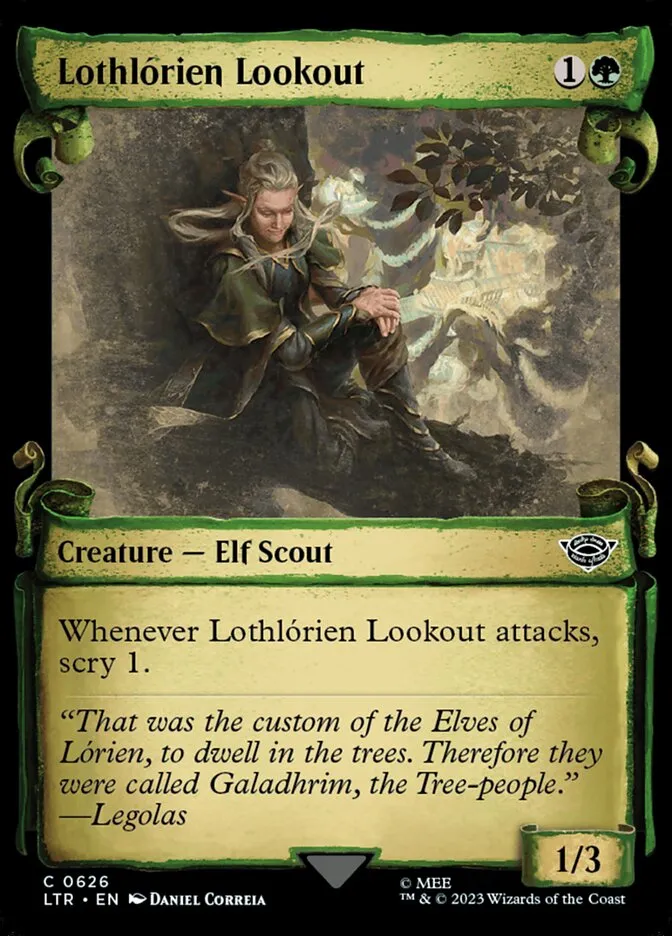 Lothlórien Lookout Front Face