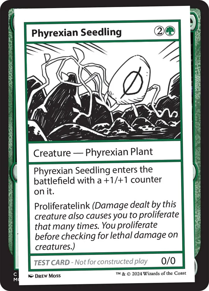 Phyrexian Seedling Front Face