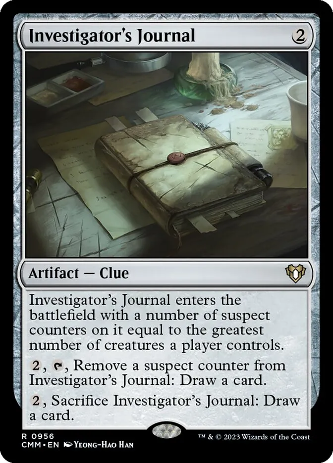 Investigator's Journal Front Face